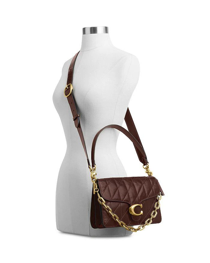 Coach Chain Tabby Quilted Leather Shoulder Bag 7
