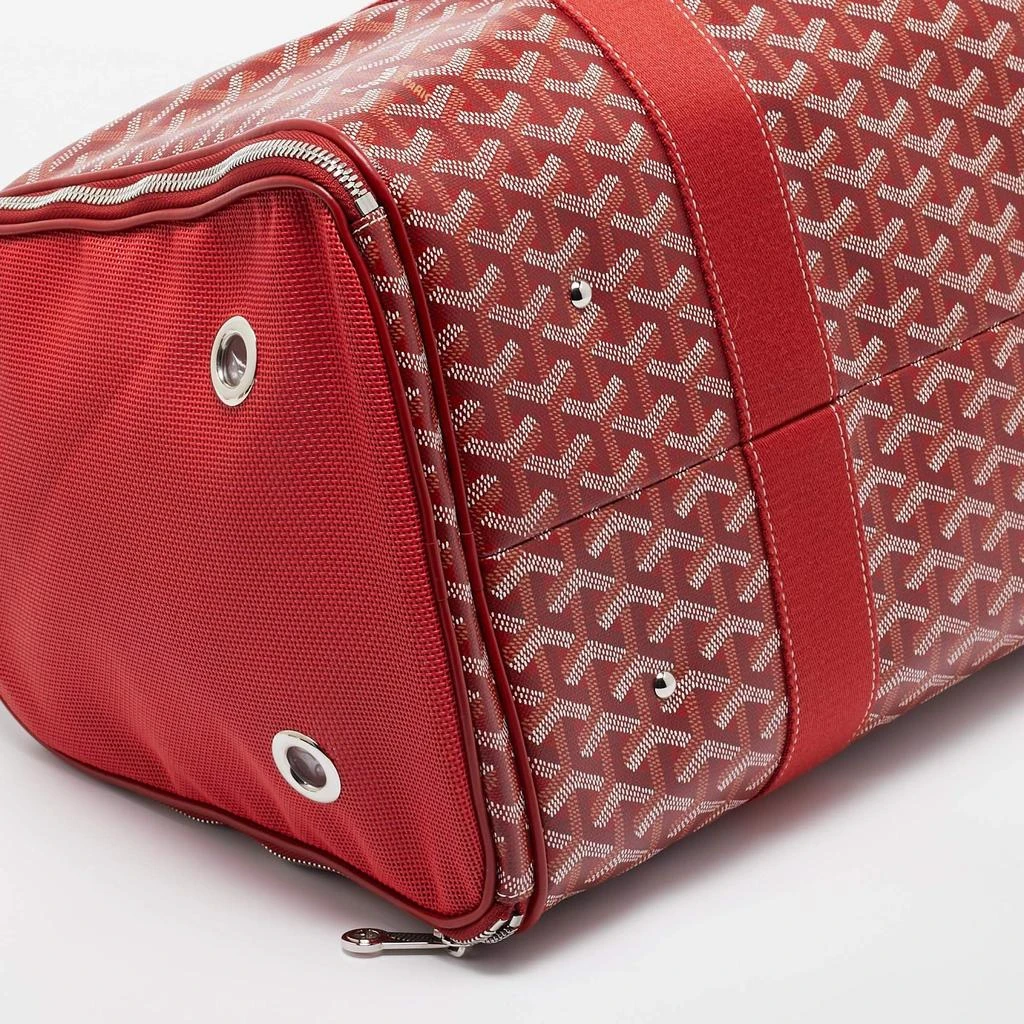 Goyard Goyard Red Goyardine Coated Canvas Voltigeur MM Pet Carrier 10