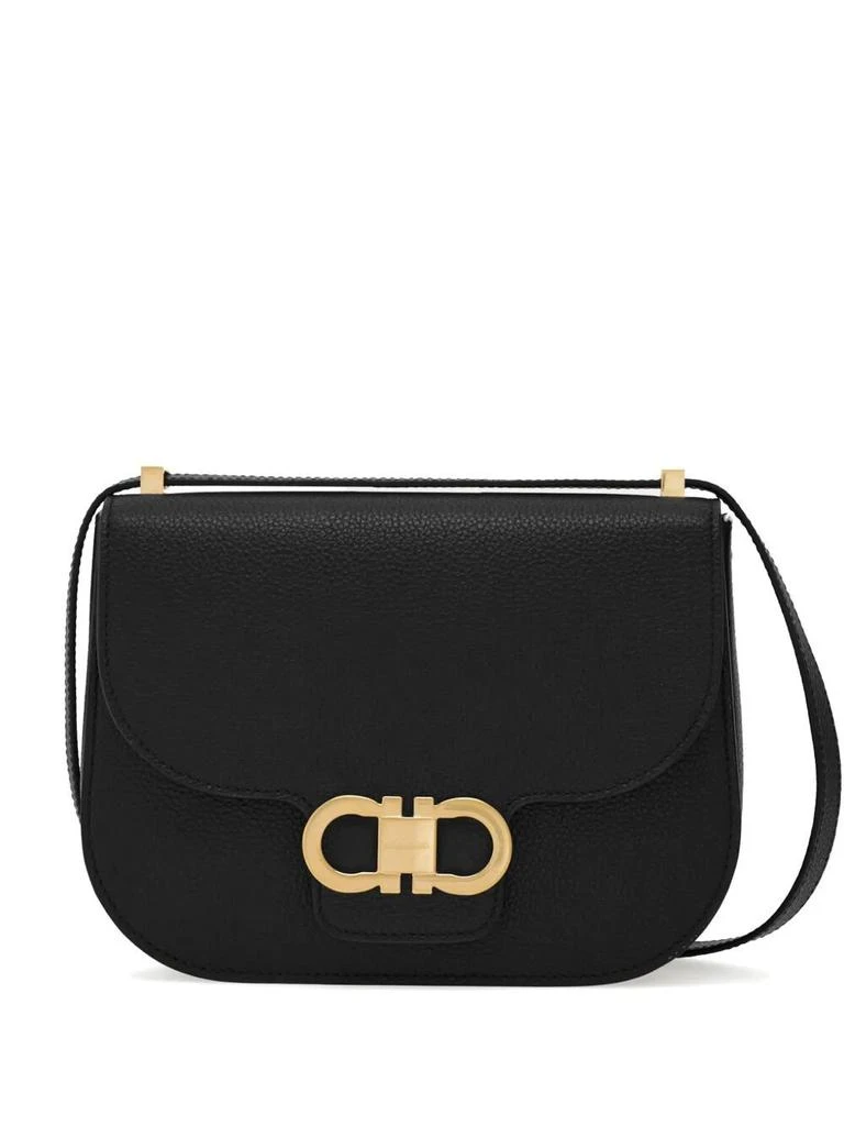 Salvatore Ferragamo DOUBLE GANCINI CROSSBODY FLAP BAG 1