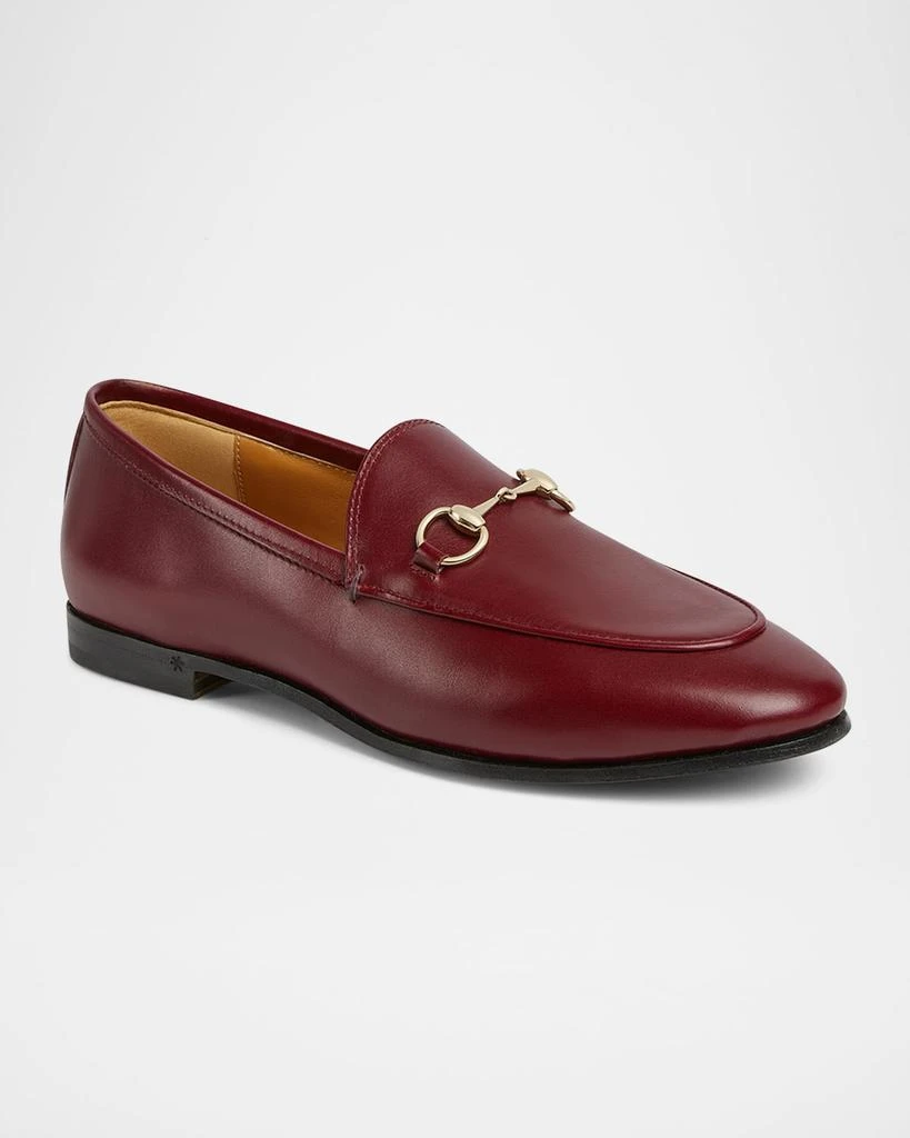 Gucci Jordaan Leather Horsebit Loafers 2