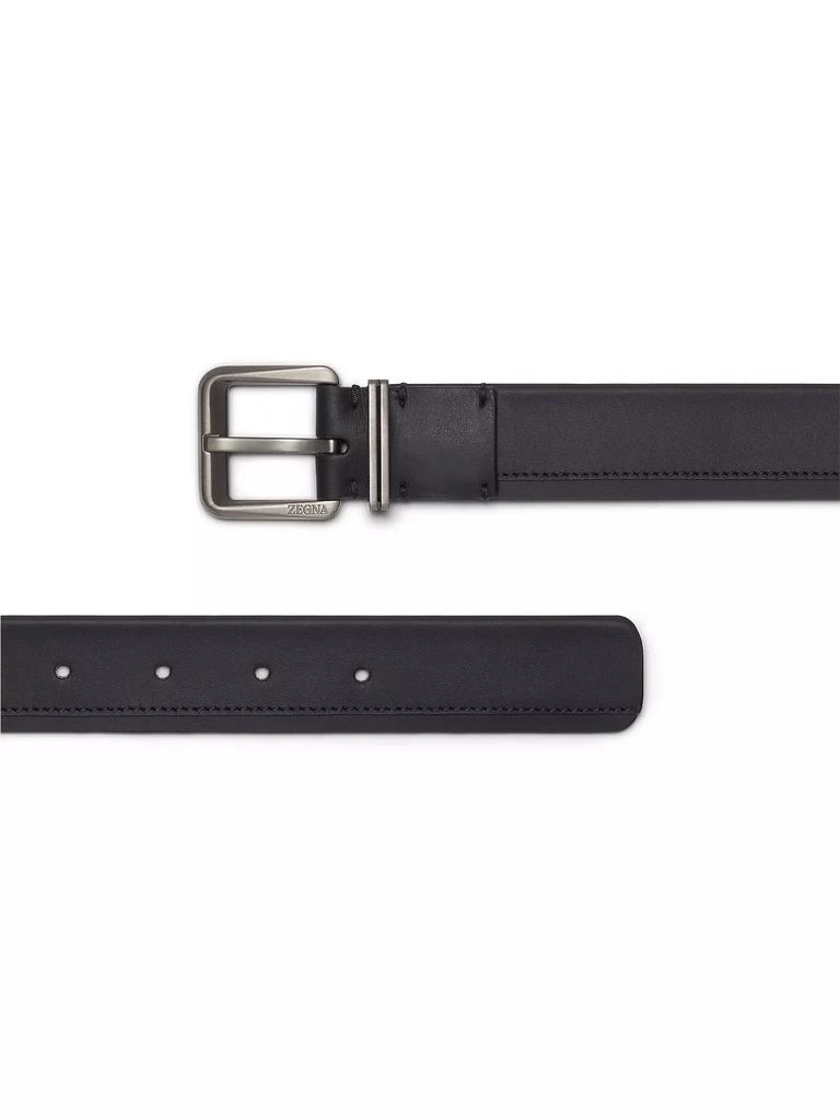 Zegna Leather Belt 2