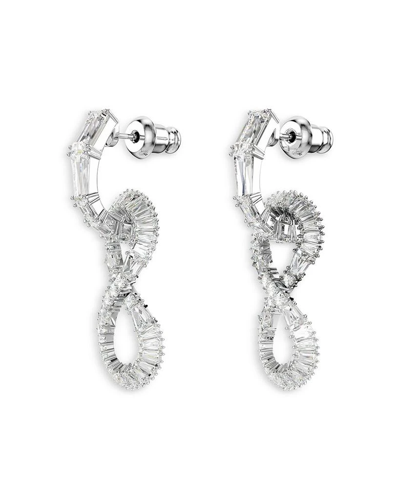 Swarovski Hyperbola Infinity Drop Earrings 4