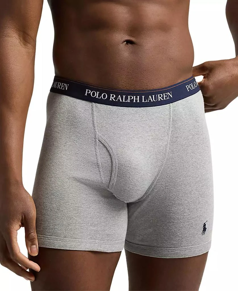 Ralph Lauren Men's 5-Pack Classic Cotton Boxer Briefs, Exclusively at Macy's 3
