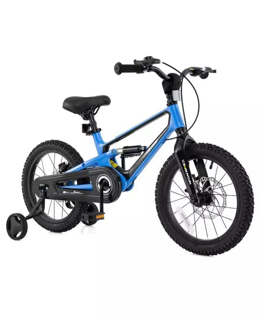 HONGGE 16 Inch Kids Bike Adjustable with Shock Absorber and Bell for Aged 4 to 7-16 inches