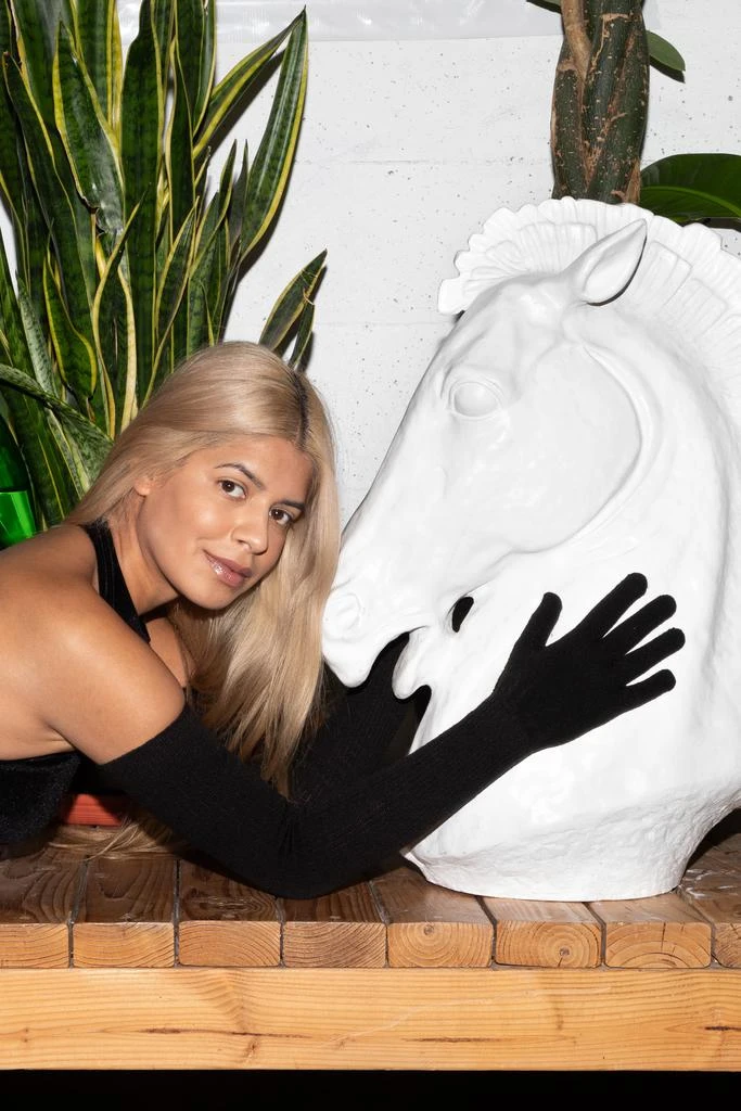 Los Angeles Apparel GLOVE02 - Long Unisex Acrylic Gloves 17