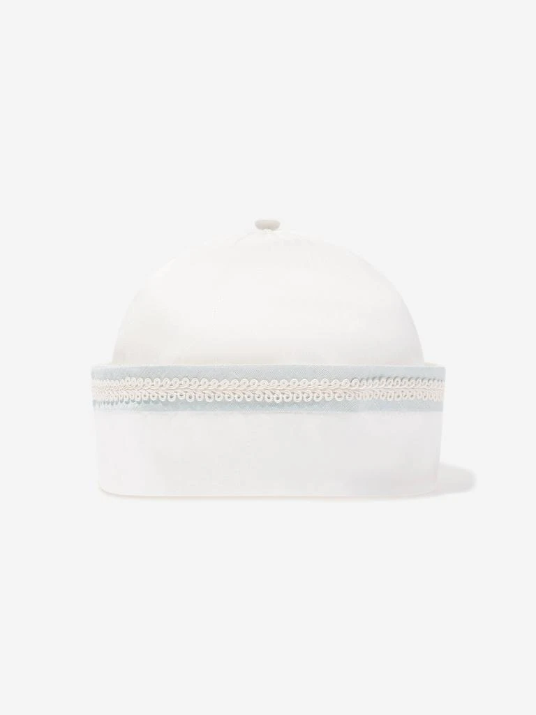 Sarah Louise Sarah Louise Baby Boys Romper And Hat in Ivory 4
