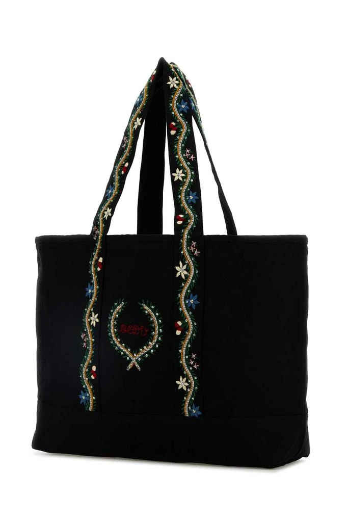 BODE Black Canvas Shopping Bag 2