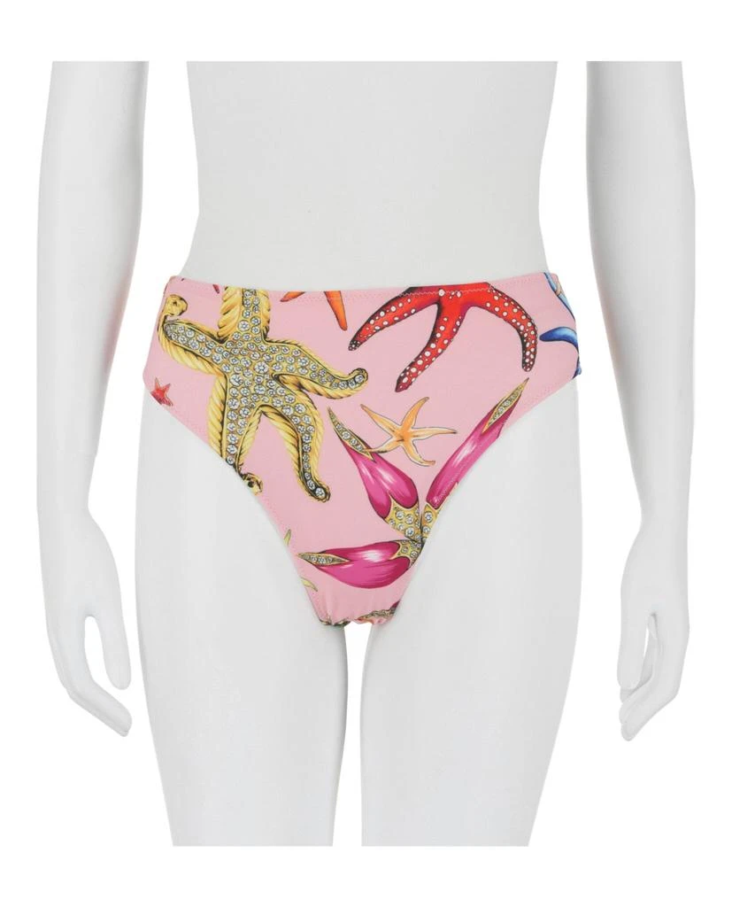 Versace Tresor De La Mer All Over Bikini Bottom 1