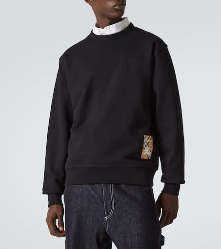 Burberry Burberry Check cotton sweatshirt 3