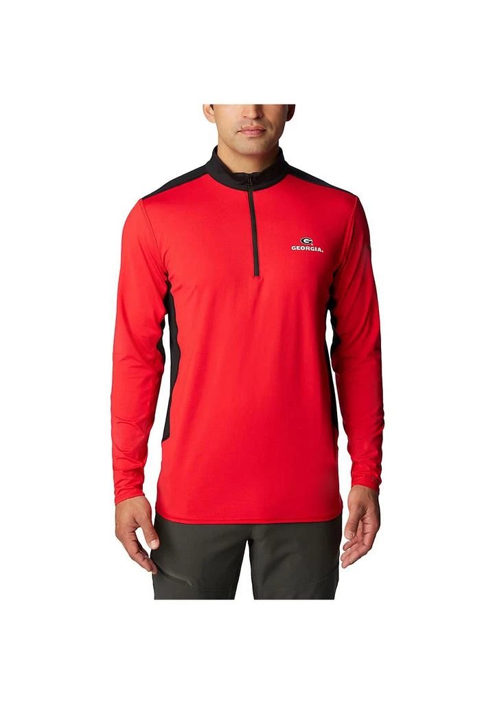 Columbia NCAA Georgia Bulldogs Tech Trail�� Omni-Shade Quarter-Zip Top