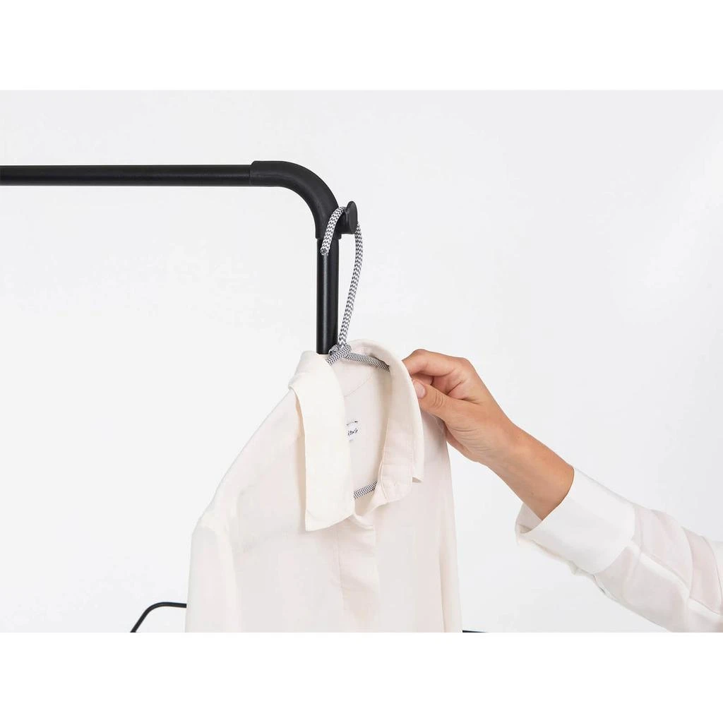 Brabantia Brabantia HangOn Drying Rack - 25m + Rod - Matt Black 18