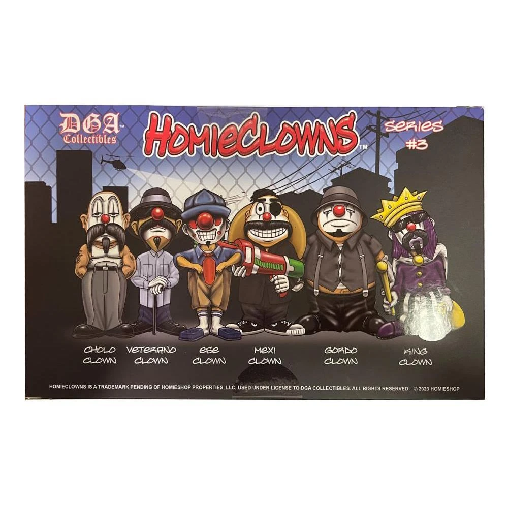 Homies "HomieClowns" Series 3 2-Inch Figures Set of 6 Pieces by 2