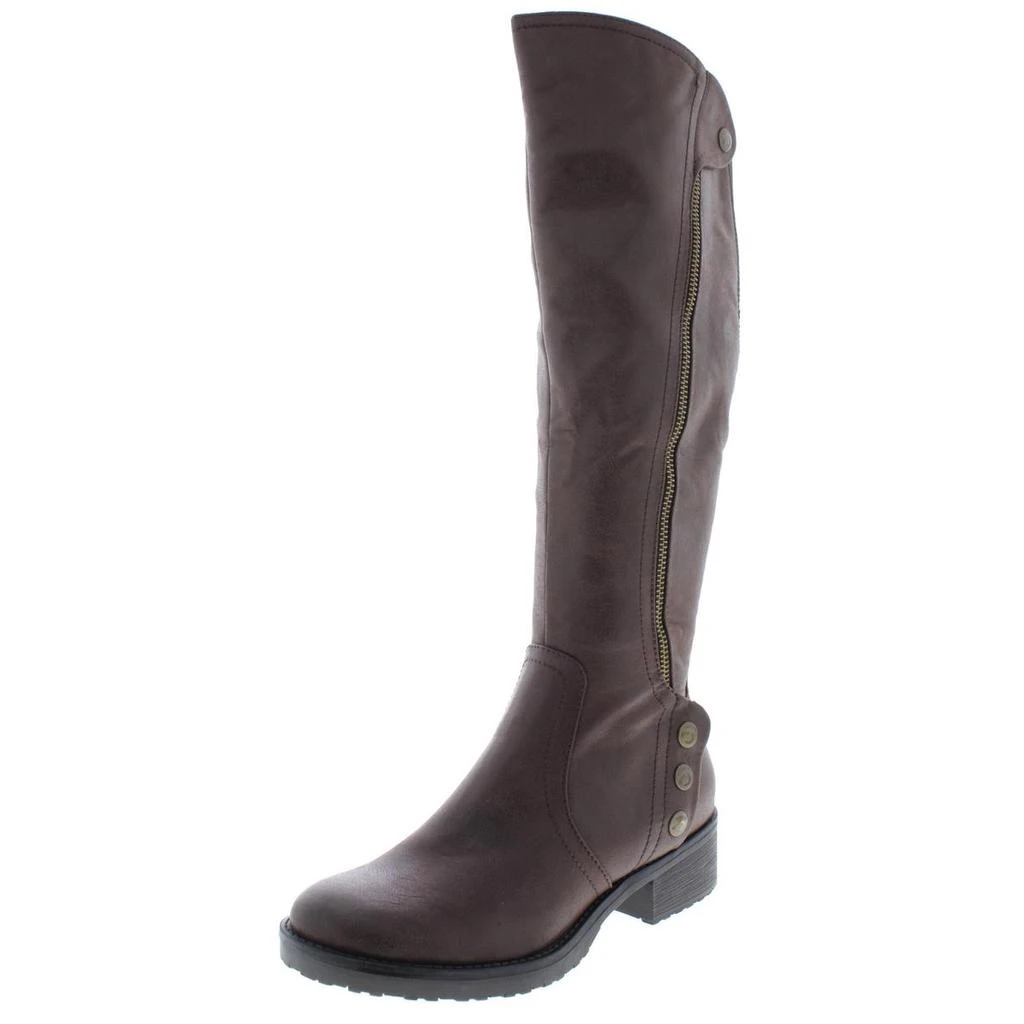 Baretraps Oria Womens Padded Insole Knee-High Riding Boots 1