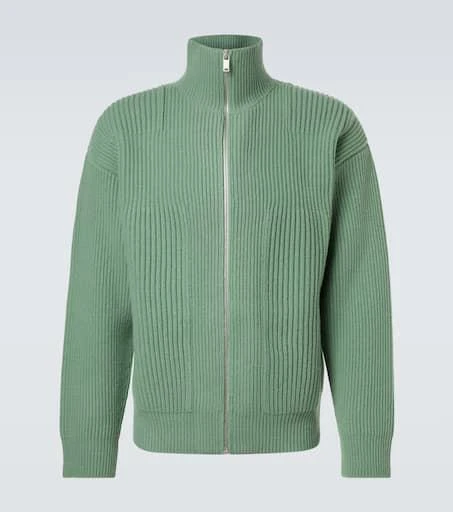 Jil Sander Wool zip-up cardigan 1