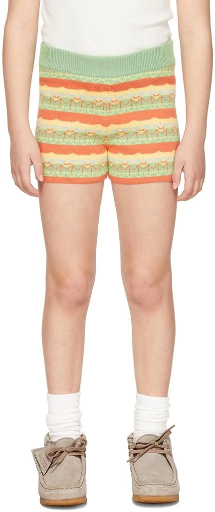 Misha & Puff Kids Multicolor Fairground Shorts 2