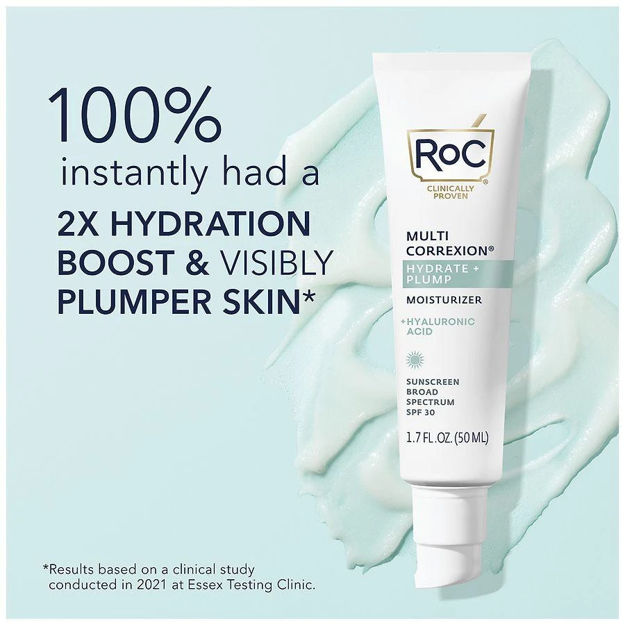 RoC Multi Correxion Hydrate + Plump Hyaluronic Acid Daily Moisturizer with SPF 30 10