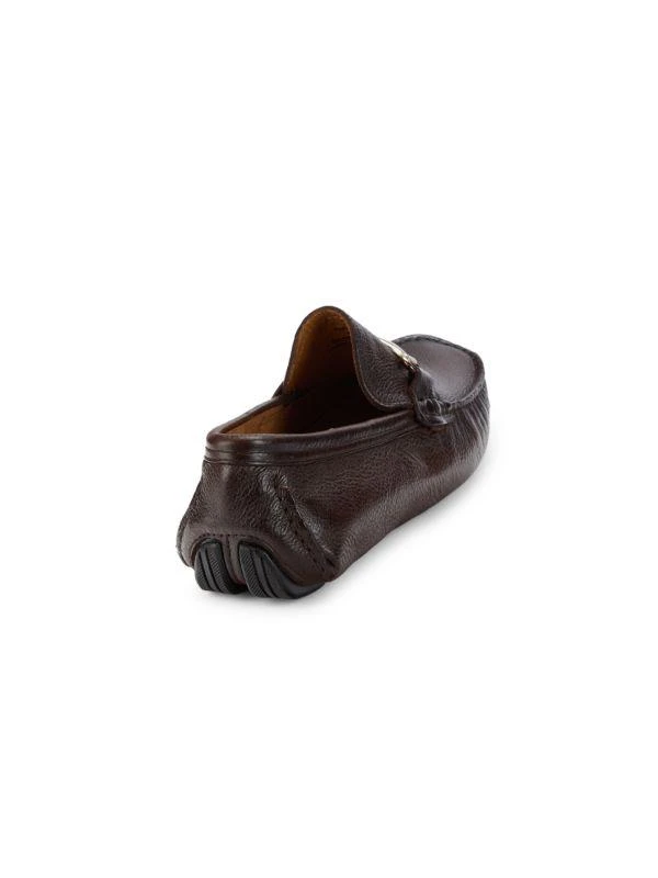 Saks Fifth Avenue Leather Bit Driving Loafers 3