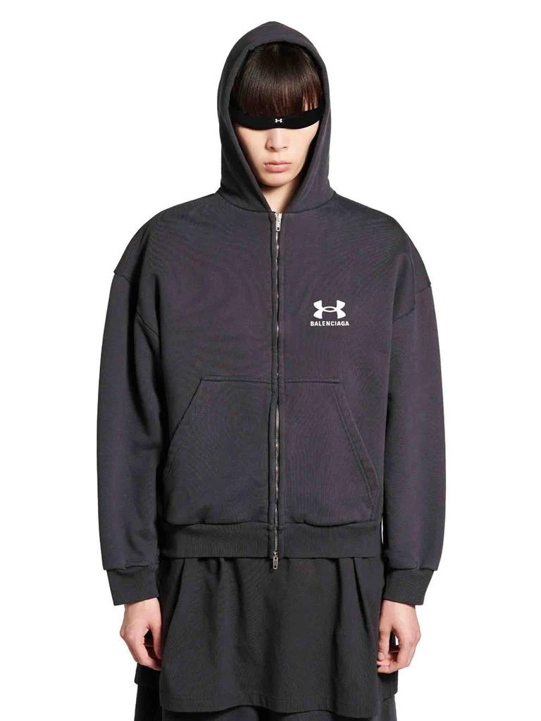 Balenciaga Balenciaga X Under Armour Cotton Zip Sweatshirt 2