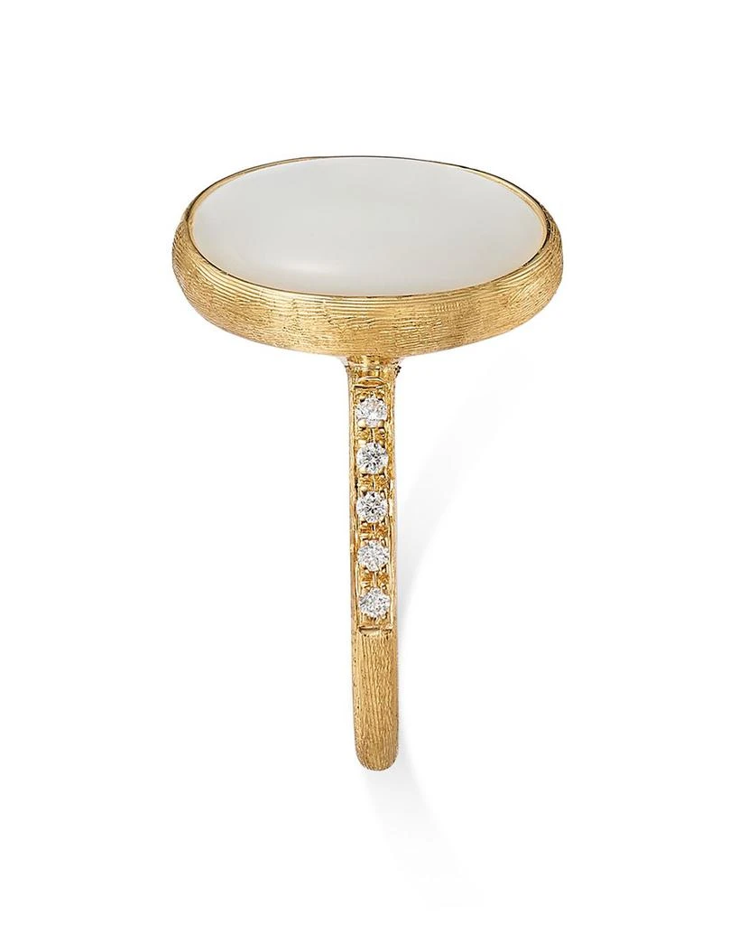 Marco Bicego 18K Yellow Gold Siviglia Mother of Pearl 
Diamond Ring 6