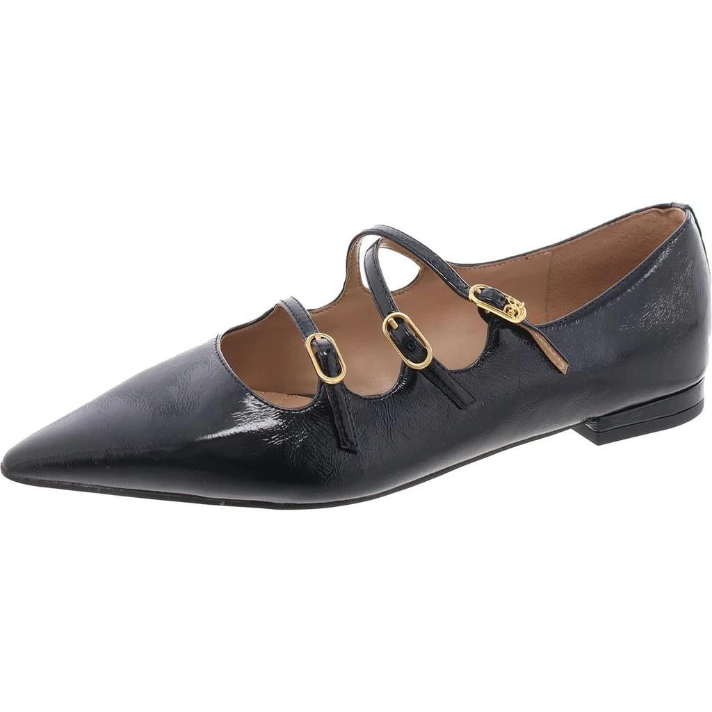 Sam Edelman Cass Womens Strappy Leather Ballet Flats 1