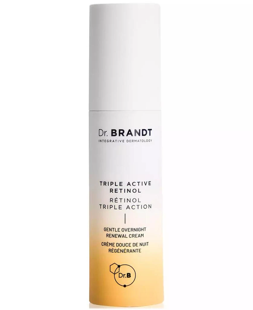 Dr. Brandt Skincare Triple Active Retinol Gentle Overnight Renewal Cream, 1 oz. 1