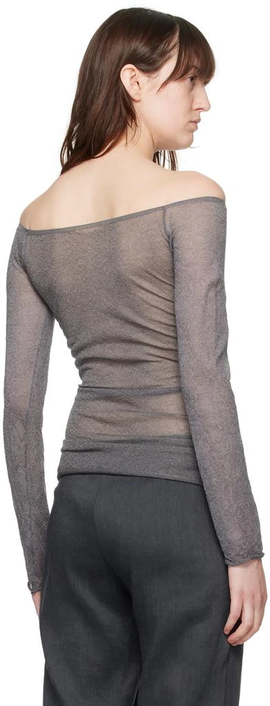 Paloma Wool Gray Kelly Long Sleeve T-Shirt 3