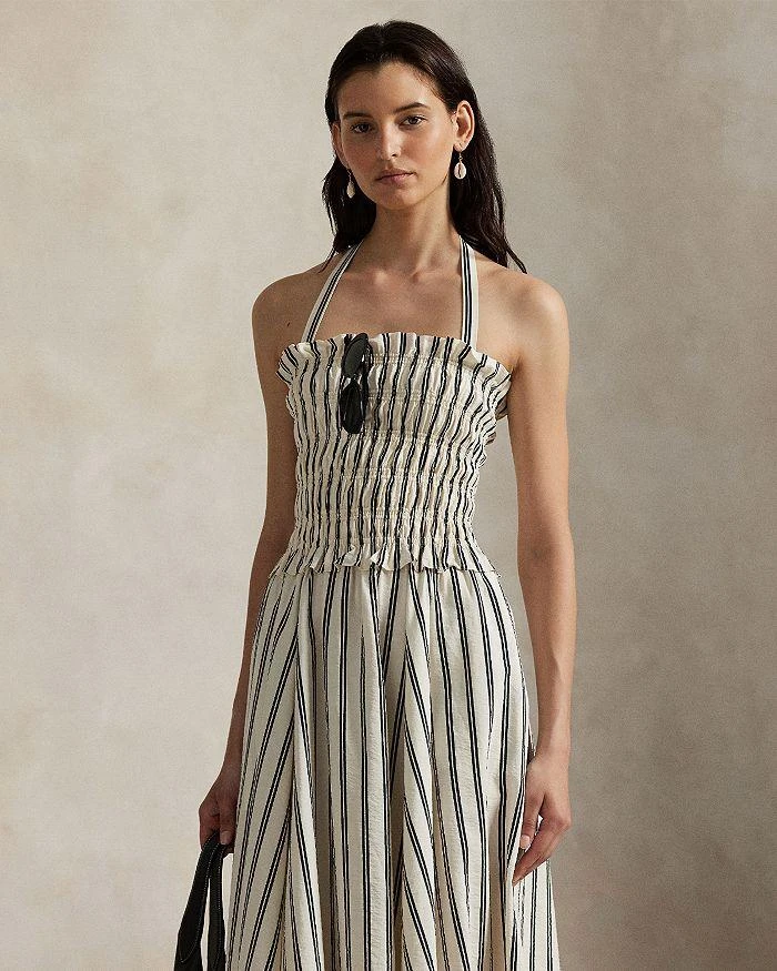 Ralph Lauren Striped Silk Blend Dress 2