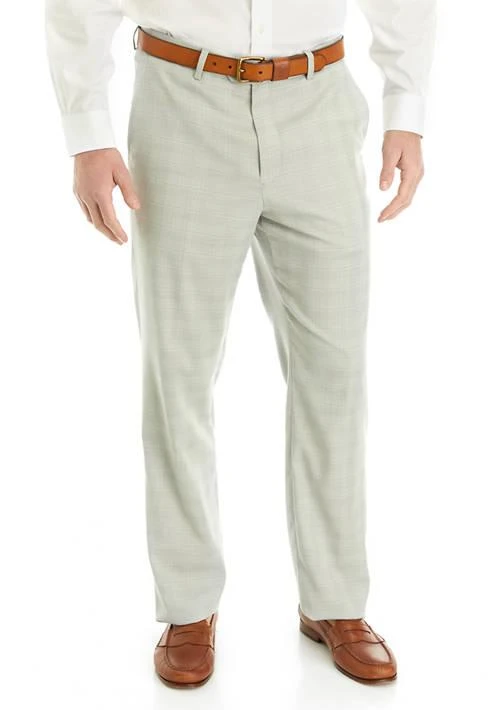 Saddlebred® Tonal Plaid Separate Suit Pants 1