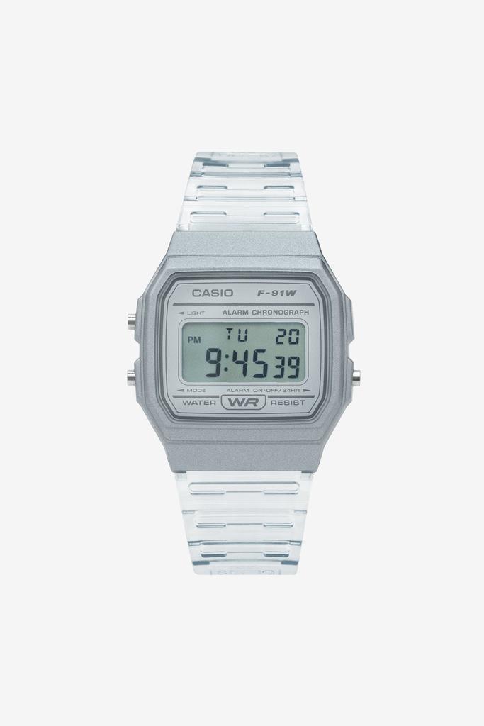 Los Angeles Apparel WCHD7CF - Casio Unisex Digital Clear Jelly Strap Watch