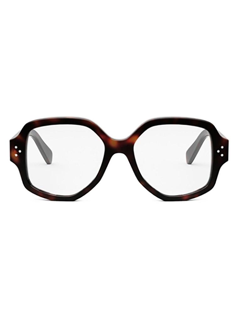 【送料&関税込】Celine Cl50156i 3 Dots 052 Havana Glasses Celine Cl50156i 3 Dots 052 Havana Glasses - Accessories