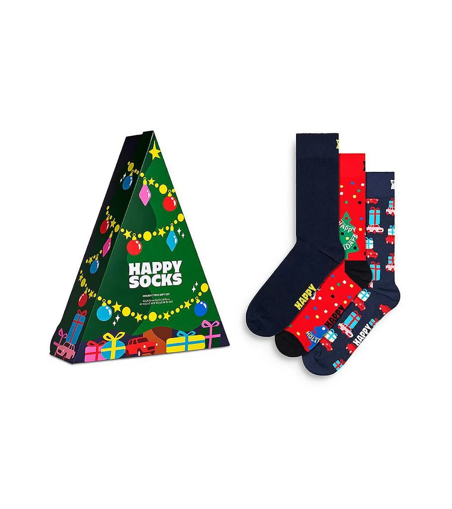 Happy Socks Holiday Socks Gift Set, Pack of 3 1