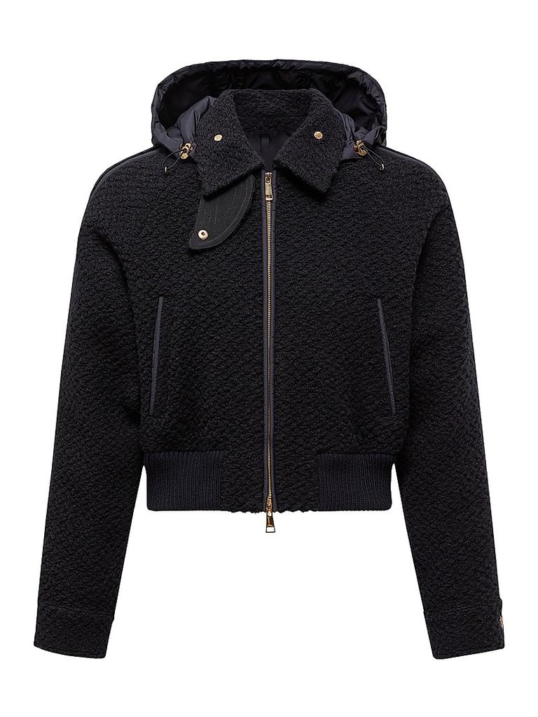 Orophin Down Puffer Jacket in Black Polyamide – On Sale Now with