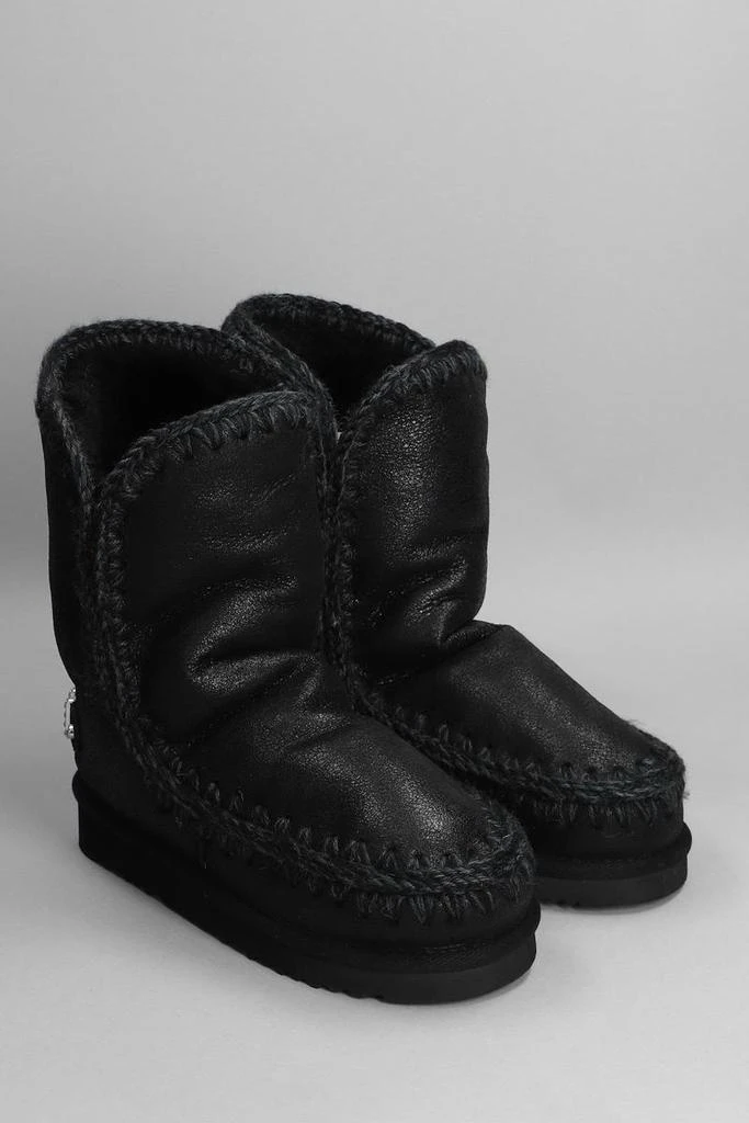 Mou Mou Eskimo 24 Low Heels Ankle Boots 2