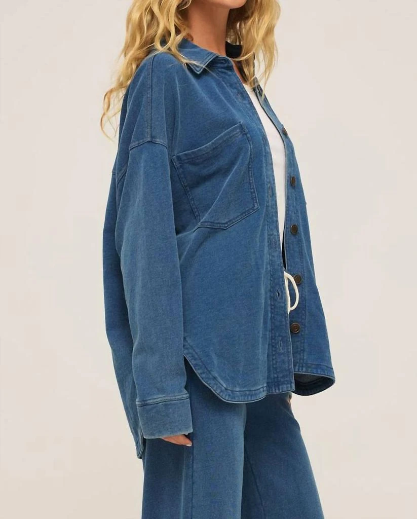 Z Supply Z Supply - All Day Knit Denim Jacket 3