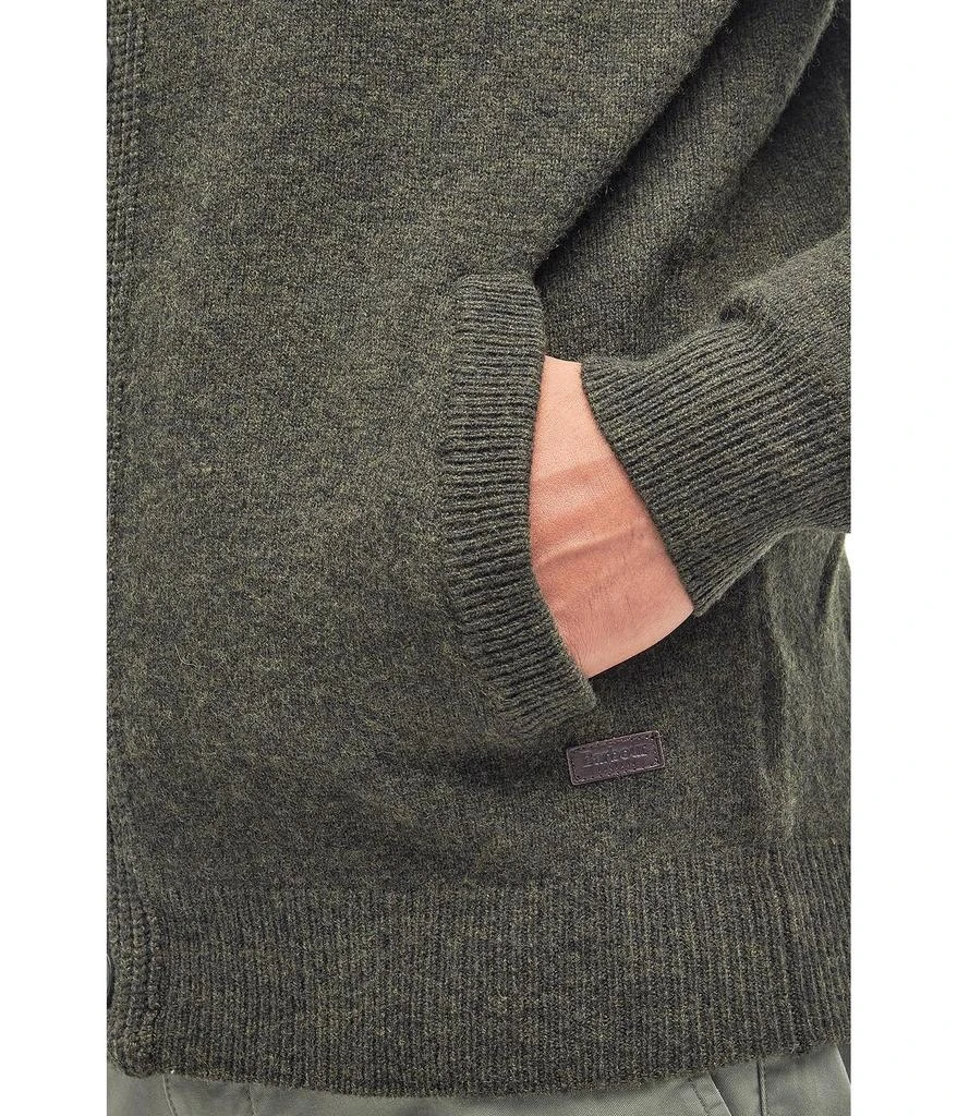 Barbour Barbour Essential Patch Zip Through Knitted Jumper 5