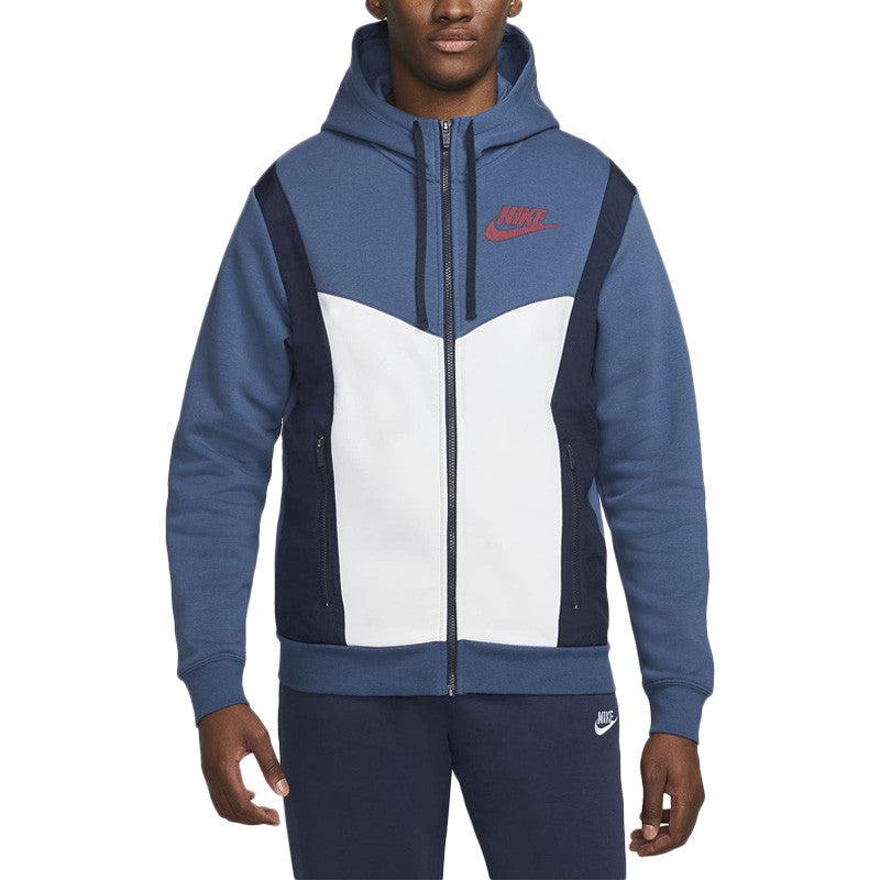 nike sportswear hybrid jacket blue