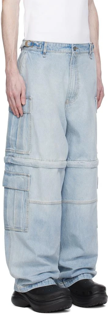 VTMNTS Blue Detachable Leg Cargo Pants 2