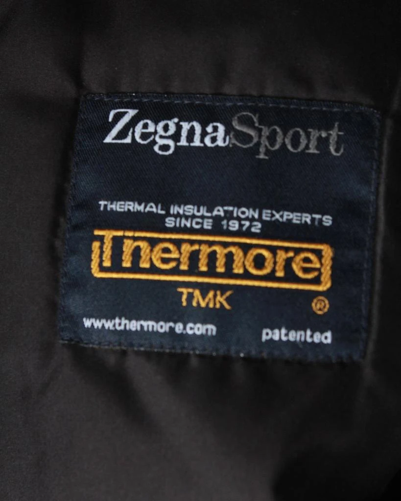 Zegna Sport Thermore Coat in Black Polyamide 5