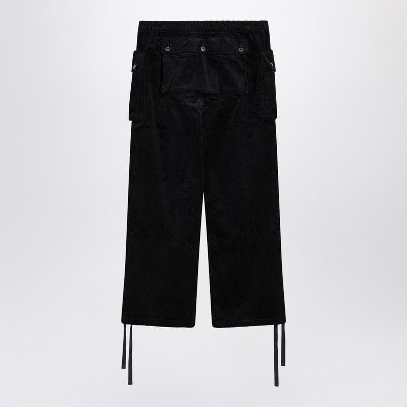 Brain Dead P-44 JUNGLE DARK BLUE VELVET TROUSERS