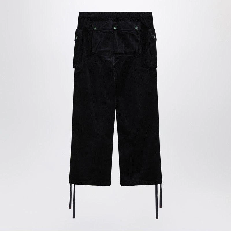 Brain Dead  P-44 JUNGLE DARK BLUE VELVET TROUSERS 2
