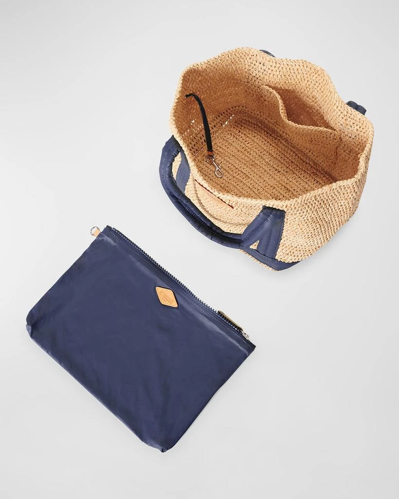 MZ Wallace Small Raffia Tote Bag 3