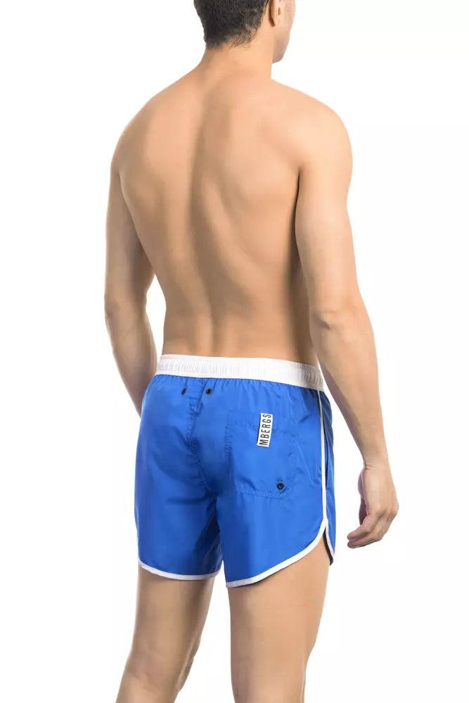 BIKKEMBERGS Polyester Men Swim Men's Short