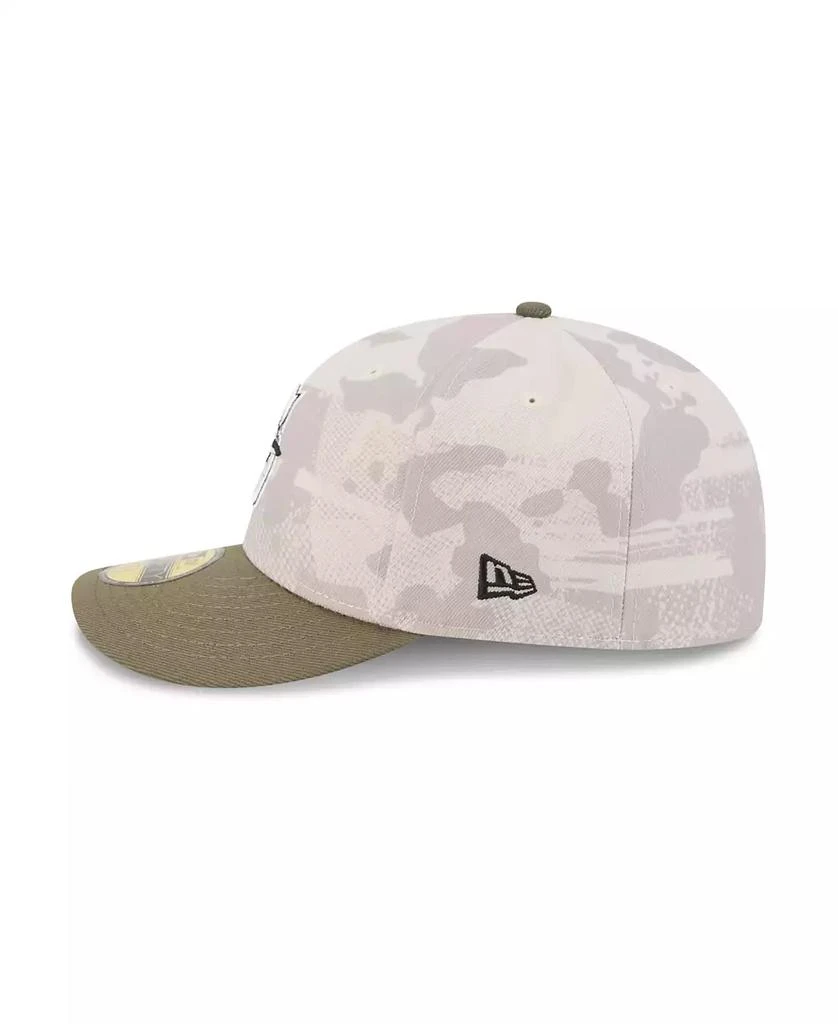 New Era Men's Light Beige/Olive Seattle Mariners 2025 Armed Forces Day 59FIFTY Fitted Hat 4