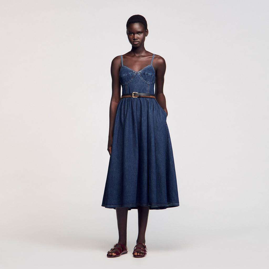 Sandro Short denim dress