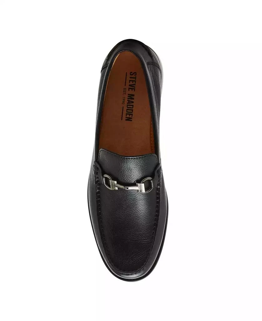 Steve Madden Men's Alfio Leather Bit Loafers 5
