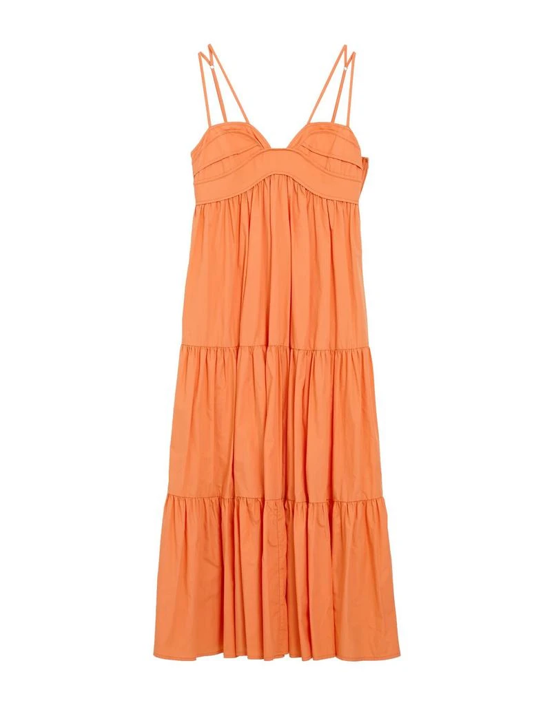 knee length dresses for ladies Isabelle Sweetheart Keyhole Midi Dress