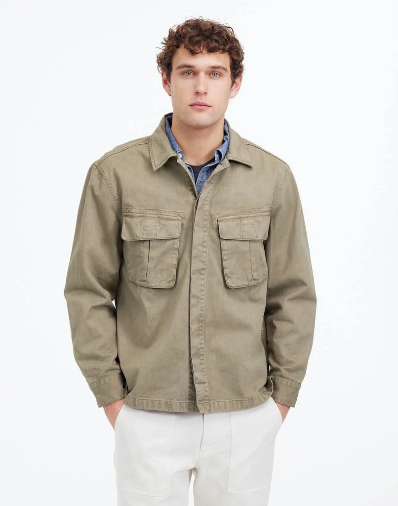 Madewell Utility Jacket in Garment-Dyed Cotton Twill 2