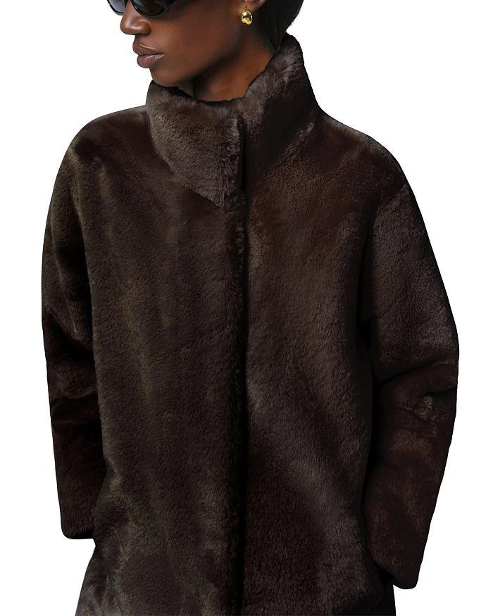 Apparis Blair Faux Fur Mid Length Coat 2