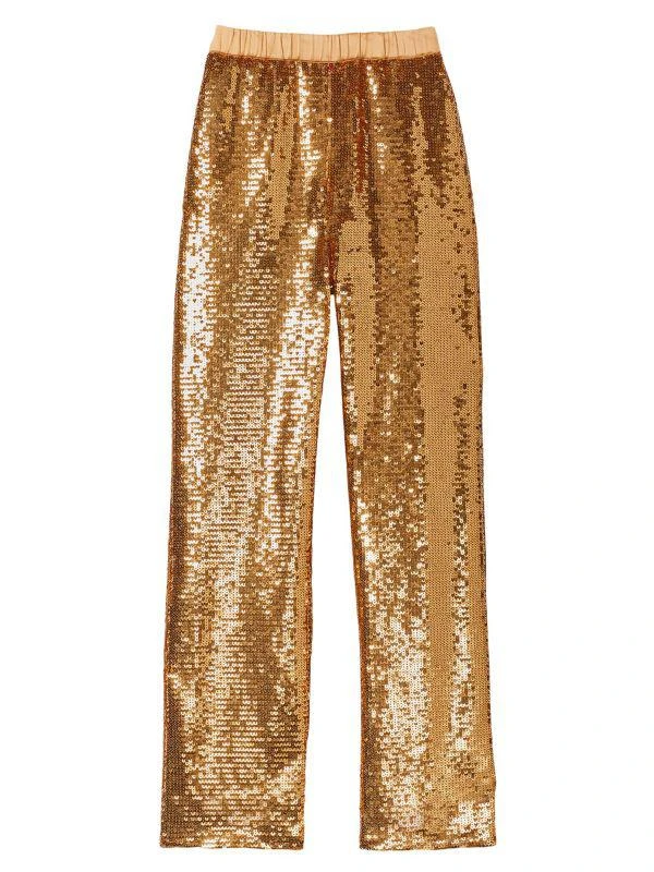 Kate Spade Sequin Straight-Leg Pants 5