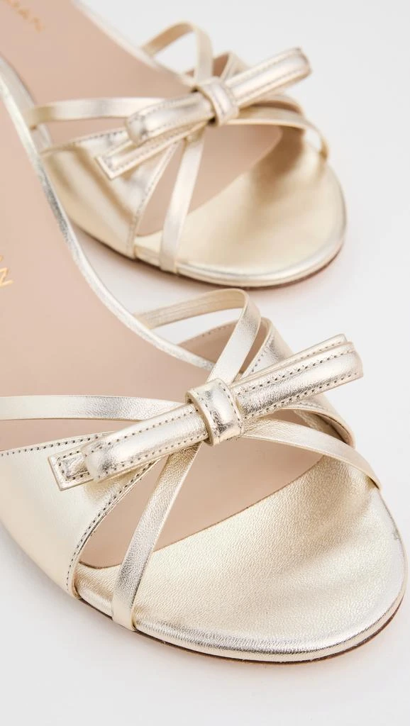 Stuart Weitzman Felicity Bow 50mm Slides 5